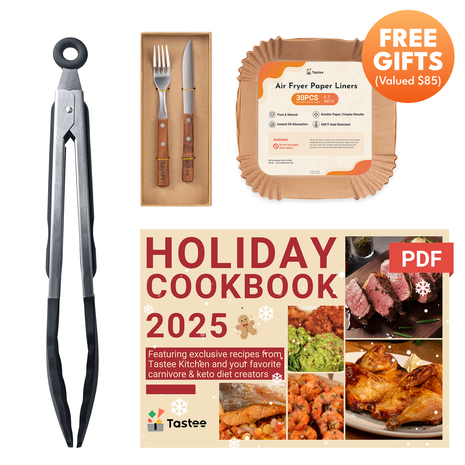 Tastee Sensor Magic Smart Air Fryer (Ceramic Coated)