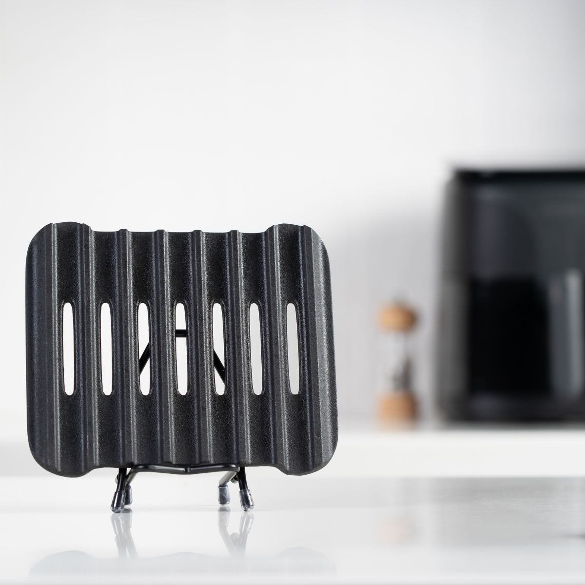 Tastee Cast Iron Grill Pan - for 4QT+ Square Air Fryers