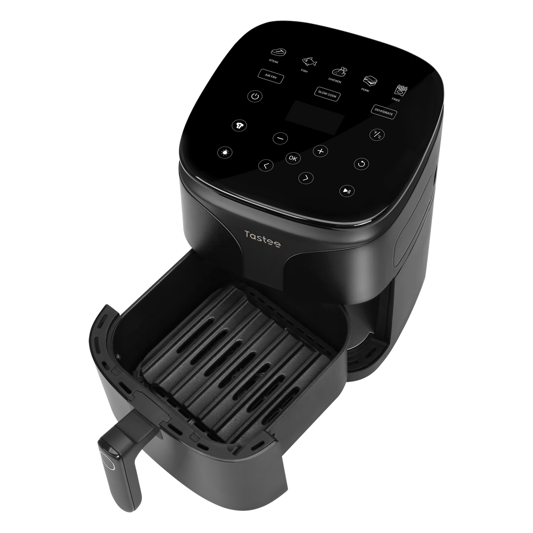 Tastee Cast Iron Grill Pan - for 4QT+ Square Air Fryers