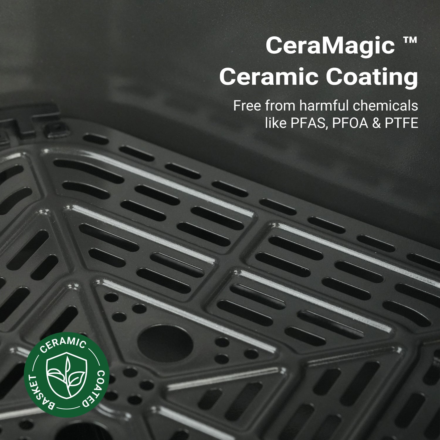 Tastee Sensor Magic Smart Air Fryer (Non Toxic Ceramic Coated)