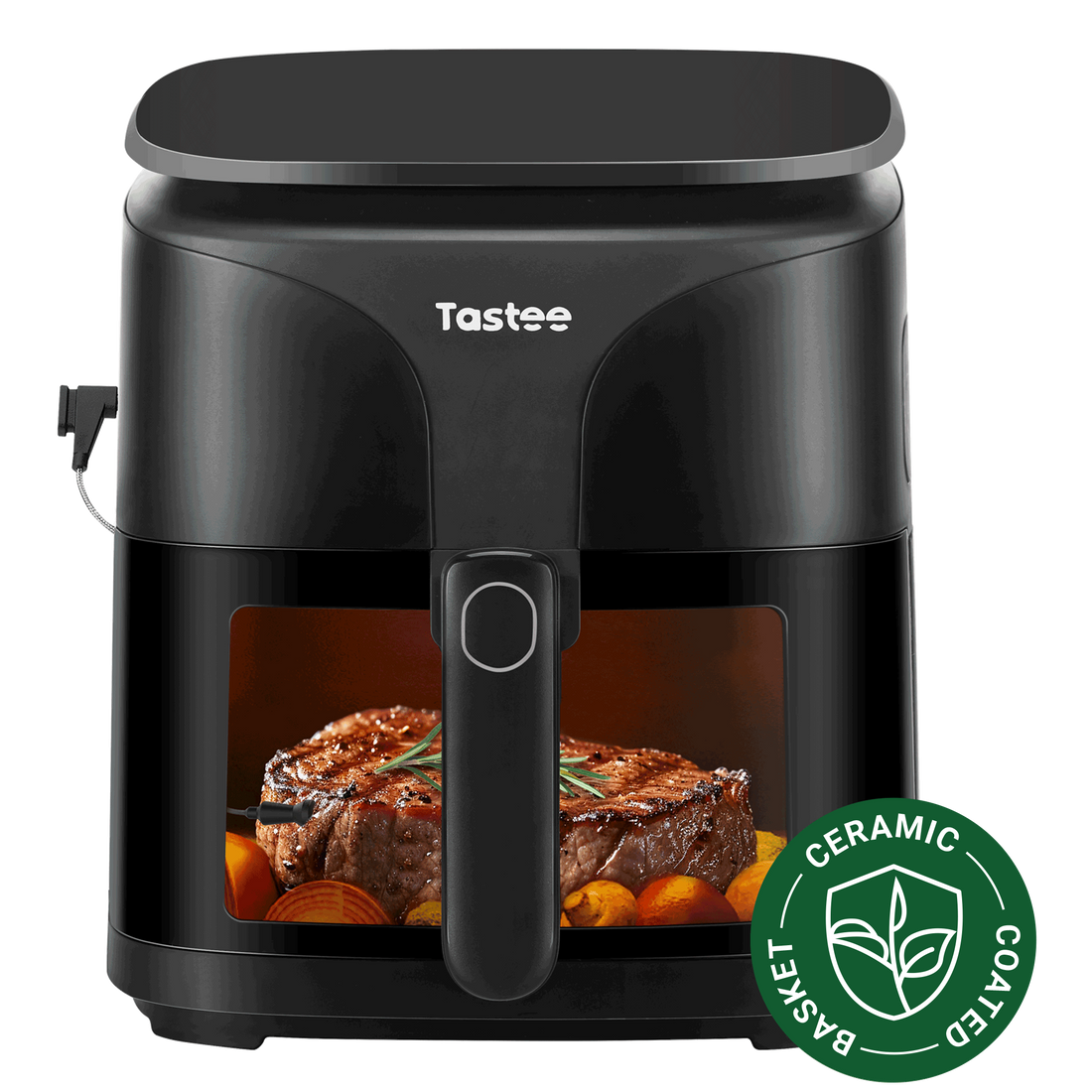Tastee Sensor Magic Smart Air Fryer (Ceramic Coated Basket)+Cutlery Gift Set