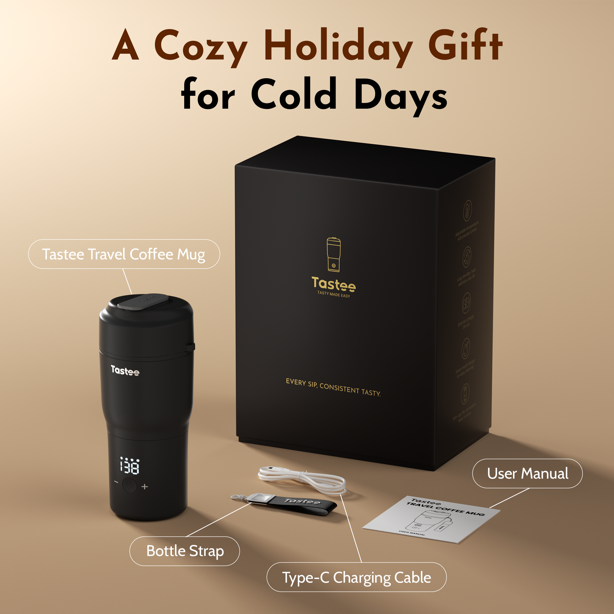 Tastee Travel Coffee Mug