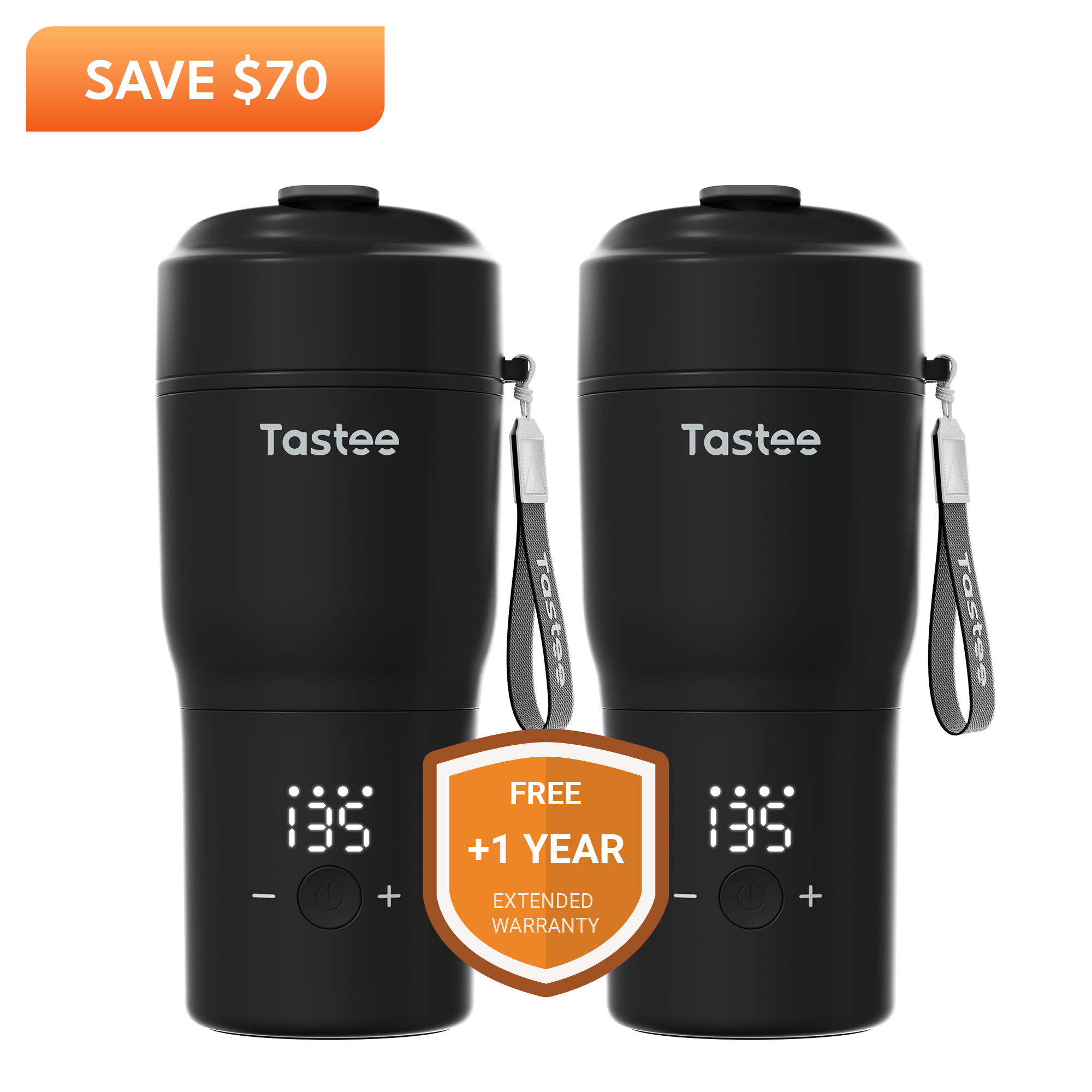 Tastee Travel Coffee Mugs Combo