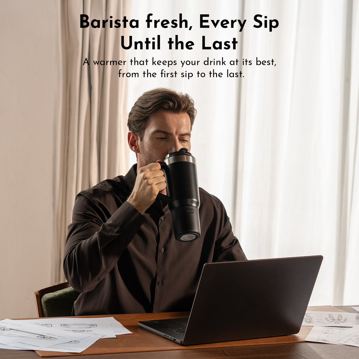 Tastee Travel Coffee Mug Plus