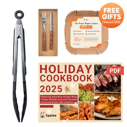 Tastee Sensor Magic Smart Air Fryer (Ceramic Coated)+Cast Iron Grill Pan