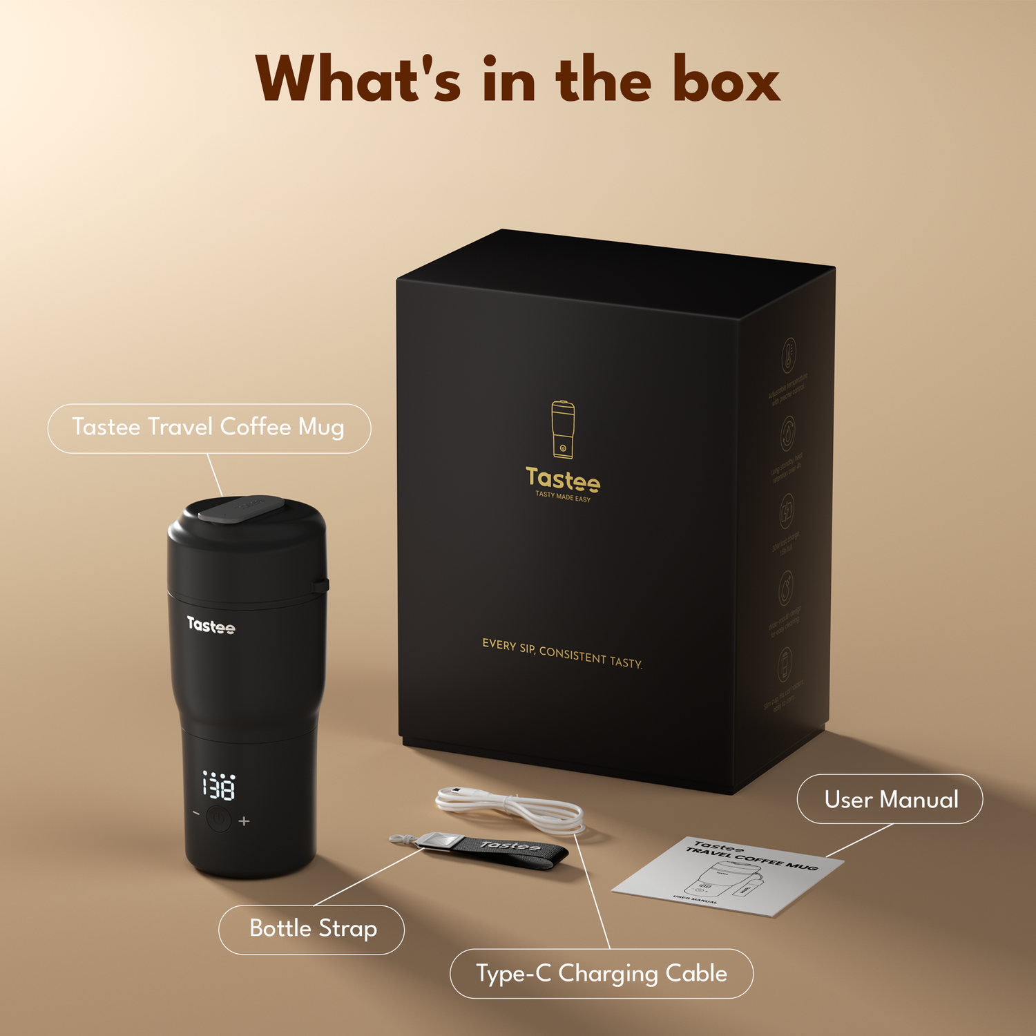 Tastee Travel Coffee Mug