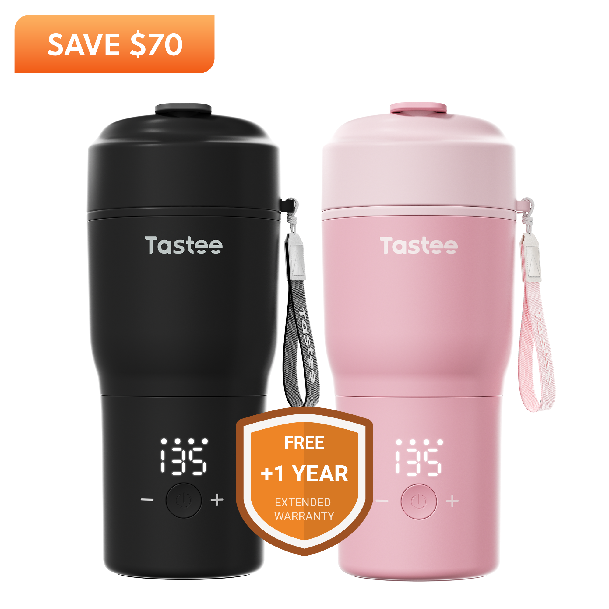 Tastee Travel Coffee Mugs Combo