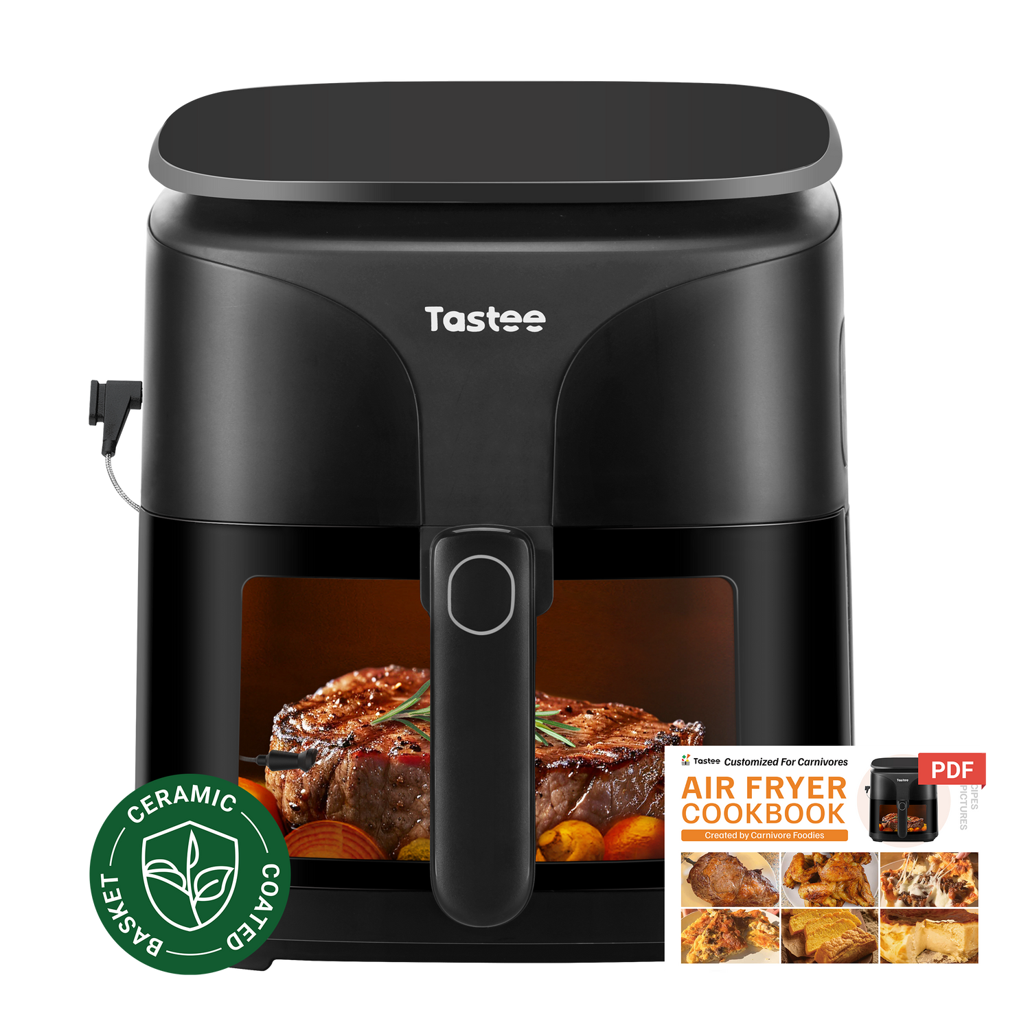 Tastee Sensor Magic Smart Air Fryer (Ceramic Coated)