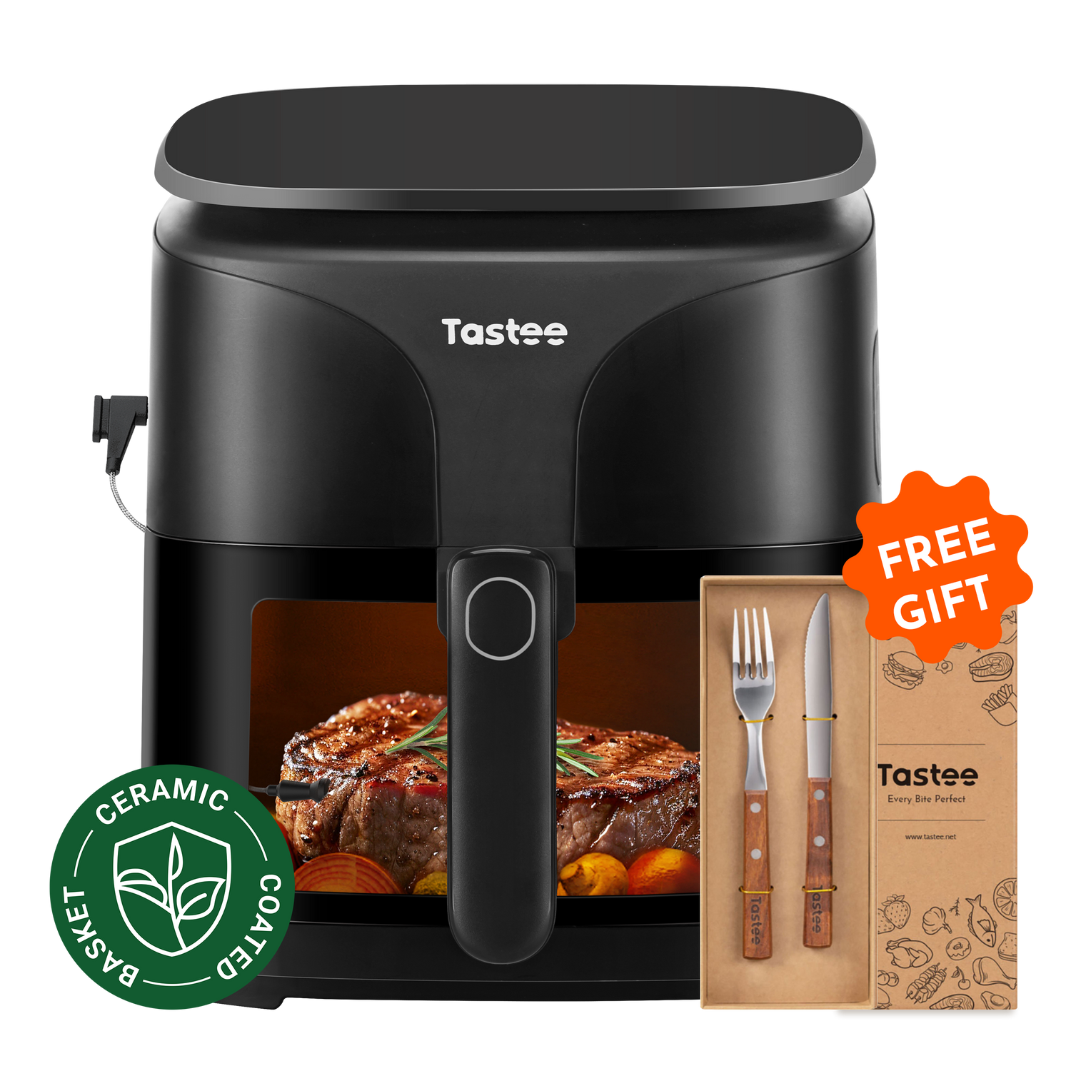 Tastee Sensor Magic Smart Air Fryer (Ceramic Coated)