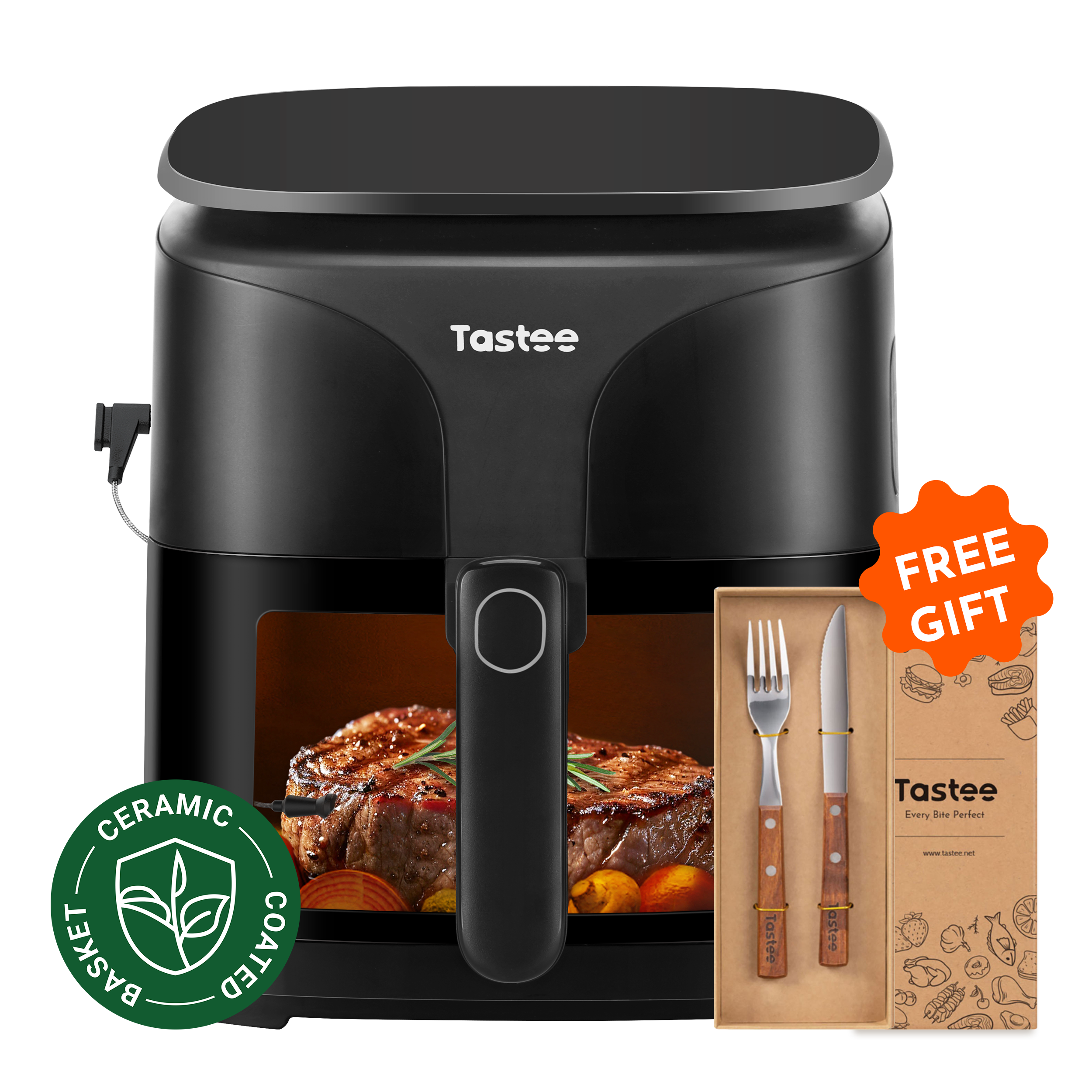 Tastee Sensor Magic Smart Air Fryer (Ceramic Coated)